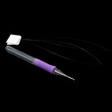 Maxbell Beginner Sewing Embroidery Felting Punch Needle Tool Kit with 2 Pieces Threader