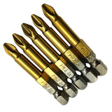 Maxbell 5pcs S2 Hex Shank Quick Release Magnetic Screwdriver Extension Bit Holders