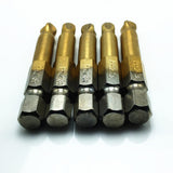 Maxbell 5pcs S2 Hex Shank Quick Release Magnetic Screwdriver Extension Bit Holders
