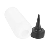 Maxbell Plastic Hair Color Hairdressing Squeeze Applicator Measuring Bottle 150ml