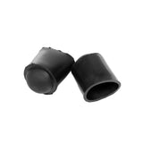 Maxbell Set of 2 Black Silicone Cover Pretect for Snooker Pool Cue Bottom