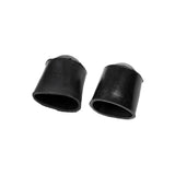 Maxbell Set of 2 Black Silicone Cover Pretect for Snooker Pool Cue Bottom
