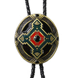 Maxbell Western Bolo Tie Bolas Necktie Indian Totem Vintage Design Fashion Ornaments