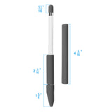 Maxbell Non-slip Silicone Cover Skin Case Holder for Apple Pencil