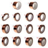 Maxbell Pro Single Conductive Self Adhesive EMI Copper Foil Shielding Tape 5CM*4M Guitar Slug and Snail Barrier