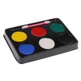 Maxbell Halloween Clown 6 Colours Make Up Face Paint Palette Fancy Painting Art Kit Set