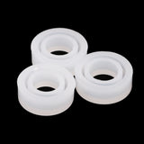 Maxbell 3 Assorted Size DIY Ring Silicone Mold Jewelry Rings Resin Casting Mould Handmade Craft Circle Shaped