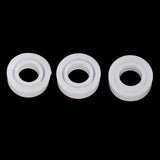 Maxbell 3 Assorted Size DIY Ring Silicone Mold Jewelry Rings Resin Casting Mould Handmade Craft Circle Shaped