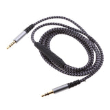 Maxbell 3.5mm AUX Cable, 1.4m/4.59ft Male to Male Auxiliary Cable with Mic and Volume Control for Smartphone Tablet Laptop Speaker Headset Car Stereo