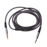 Maxbell 3.5mm AUX Cable, 1.4m/4.59ft Male to Male Auxiliary Cable with Mic and Volume Control for Smartphone Tablet Laptop Speaker Headset Car Stereo