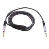 Maxbell 3.5mm AUX Cable, 1.4m/4.59ft Male to Male Auxiliary Cable with Mic and Volume Control for Smartphone Tablet Laptop Speaker Headset Car Stereo