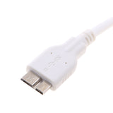 Maxbell USB 3.1 Type C to Micro B Male Cable Converter Hard Disk Drives Cable White