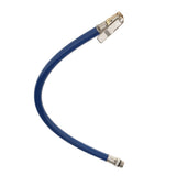 Maxbell Motorcycle Car 1/4PT Male Threaded 1/4'' Rubber Hose Air Tire Inflator Blue Pump