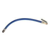 Maxbell Motorcycle Car 1/4PT Male Threaded 1/4'' Rubber Hose Air Tire Inflator Blue Pump