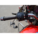 Maxbell Heated Handlebar Grips Wraps On/Off Black Switch Universal for 12V Motorcycles