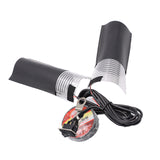 Maxbell Heated Handlebar Grips Wraps On/Off Black Switch Universal for 12V Motorcycles