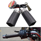Maxbell Heated Handlebar Grips Wraps On/Off Black Switch Universal for 12V Motorcycles