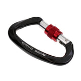 Maxbell 25KN Carabiner Screw Lock Keychain Clip Hook Buckle Karabiner for Rock Climbing Tree Arborist Rappelling Rescue