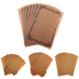 Maxbell Pack of 8 Vintage Letter Pad Paper Letter Form Note Paper Writing Paper Stationery #1