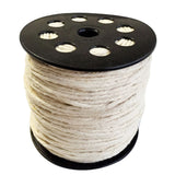 Maxbell 100 Meters 100% Natural Pure Cotton Rope Braided Twisted String Cord Twine Sash 2mm