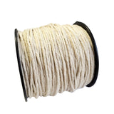 Maxbell 100 Meters 100% Natural Pure Cotton Rope Braided Twisted String Cord Twine Sash 2mm