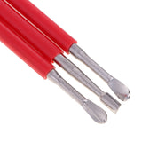 Maxbell 3 Piece/Set Leathercraft Tools Leather Press Rub Tool Modeling Tools Leather Modeling