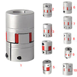Maxbell 1pc 30x 40mm Flexible Jaw Coupler CNC Shaft Spider Stepper Motor Coupling 30x 40