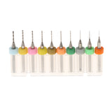 Maxbell PCB Printed Circuit Board Carbide Micro Drill Bits Fine Attachment 0.3-1.2mm Colour-Coded