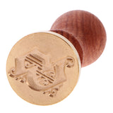 Maxbell Initial Alphabet Letter S Wax Seal Stamp for Envelope Manuscript Card Crafts