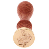 Maxbell Initial Alphabet Letter S Wax Seal Stamp for Envelope Manuscript Card Crafts