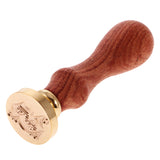 Maxbell Initial Alphabet Letter S Wax Seal Stamp for Envelope Manuscript Card Crafts