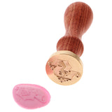 Maxbell Initial Alphabet Letter S Wax Seal Stamp for Envelope Manuscript Card Crafts