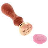 Maxbell Initial Alphabet Letter S Wax Seal Stamp for Envelope Manuscript Card Crafts