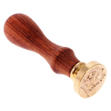 Maxbell Initial Alphabet Letter T Wax Seal Stamp for Envelope Manuscript Card Crafts