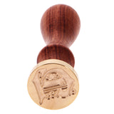 Maxbell Initial Alphabet Letter T Wax Seal Stamp for Envelope Manuscript Card Crafts