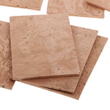 Maxbell Set of 10 Pieces Natural Neck Cork for Clarinet Sax Woodwind Instrument Accessory