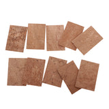 Maxbell Set of 10 Pieces Natural Neck Cork for Clarinet Sax Woodwind Instrument Accessory