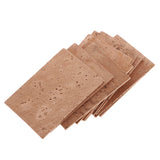 Maxbell Set of 10 Pieces Natural Neck Cork for Clarinet Sax Woodwind Instrument Accessory