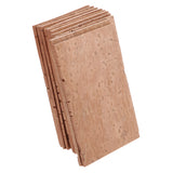 Maxbell Set of 10 Pieces Natural Neck Cork for Clarinet Sax Woodwind Instrument Accessory