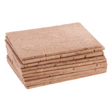 Maxbell Set of 10 Pieces Natural Neck Cork for Clarinet Sax Woodwind Instrument Accessory
