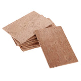 Maxbell Set of 10 Pieces Natural Neck Cork for Clarinet Sax Woodwind Instrument Accessory