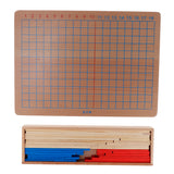 Maxbell Wooden Montessori Educational Toy - Addition and Subtraction Strip Board(Family Set)