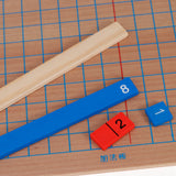 Maxbell Wooden Montessori Educational Toy - Addition and Subtraction Strip Board(Family Set)