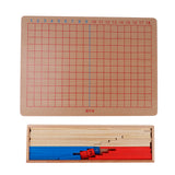 Maxbell Wooden Montessori Educational Toy - Addition and Subtraction Strip Board(Family Set)