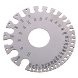 Maxbell Round Shaped Wire Gauge Diameter Gage Metal Metric Inch Inspection Precision Measuring Hand Tools