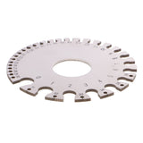 Maxbell Round Shaped Wire Gauge Diameter Gage Metal Metric Inch Inspection Precision Measuring Hand Tools