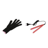 Maxbell 1PC Professional Heat Resistant Glove for Hair Styling Heat Blocking for Curling Flat Iron and Curling Wand Suitable for Left and Right Hands