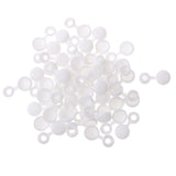 Maxbell Pack of 50 Screw Cup Cover Caps Flip Tops For 6g / 8g Screws White