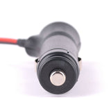 Maxbell 12V 24V Male Car Cigarette Lighter Socket Plug Connector On Off Switch 3m