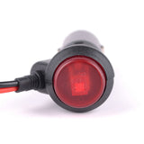 Maxbell 12V 24V Male Car Cigarette Lighter Socket Plug Connector On Off Switch 3m